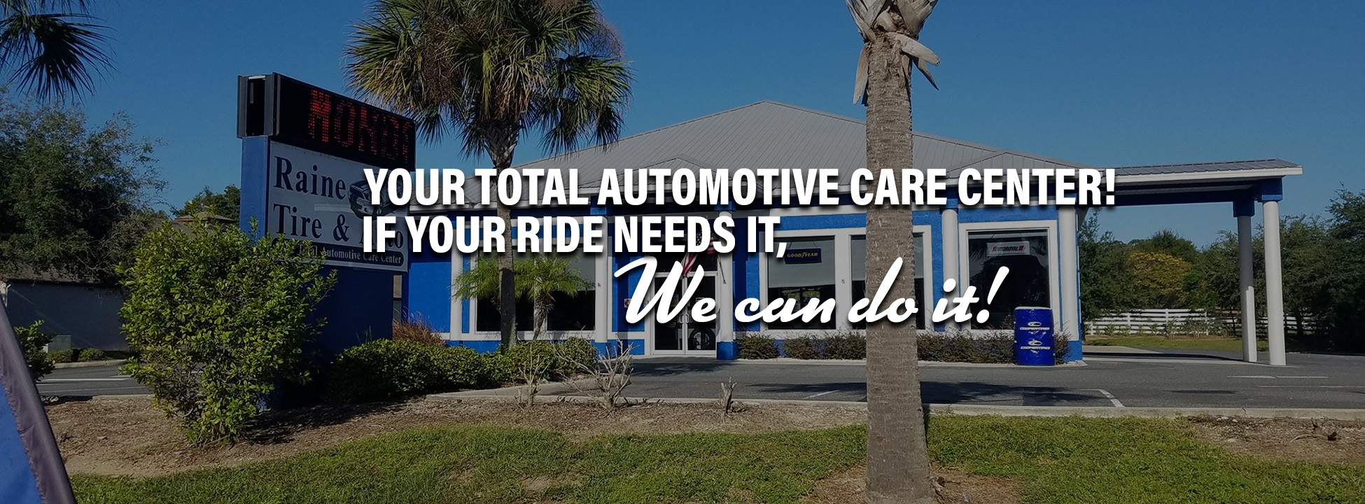 Raine Tire and Auto care center